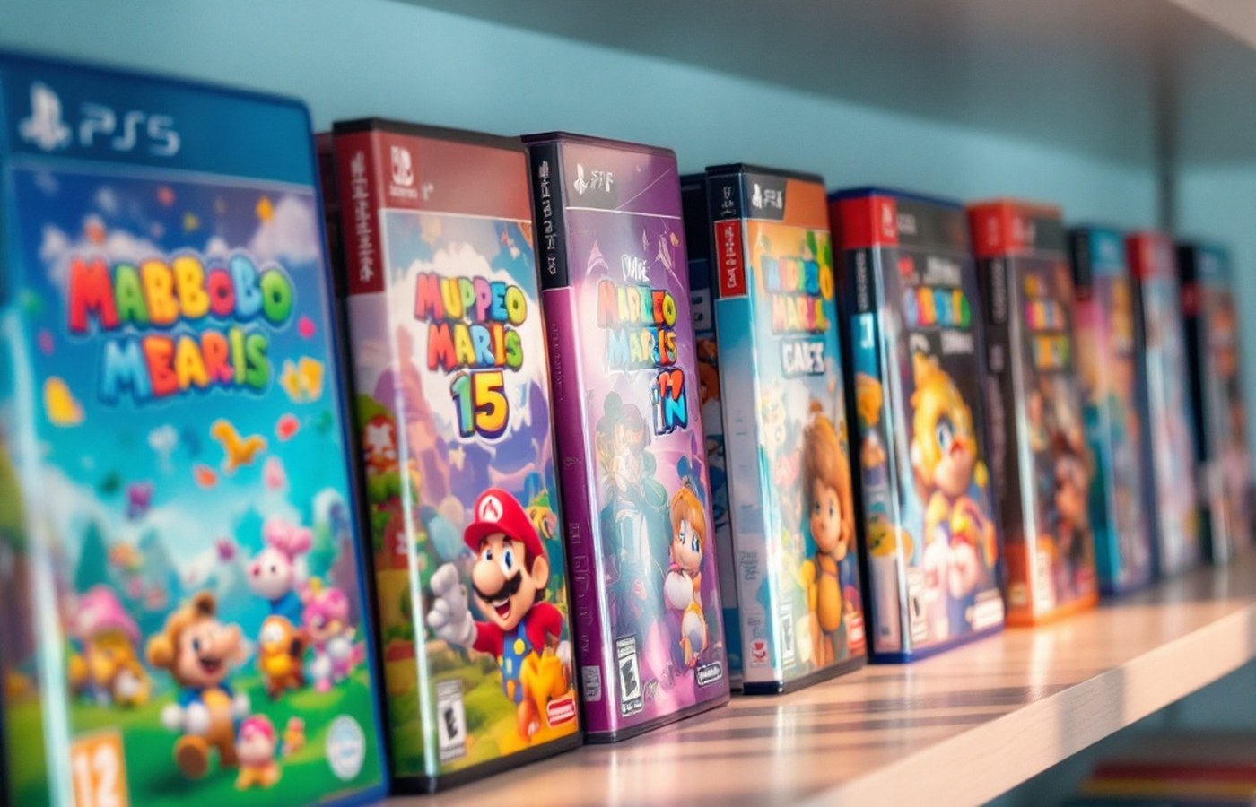 A line-up of upcoming Switch games