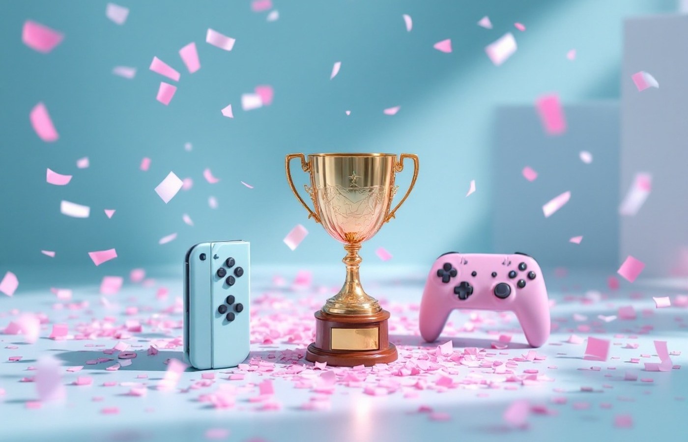 The console framed as a success story