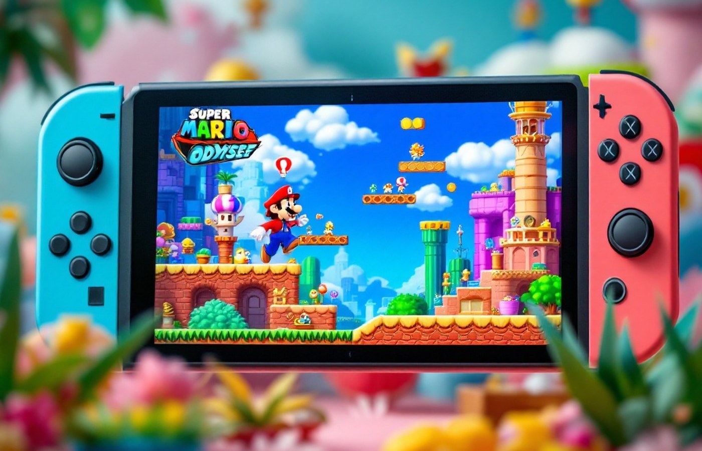 Best-selling Switch game on screen